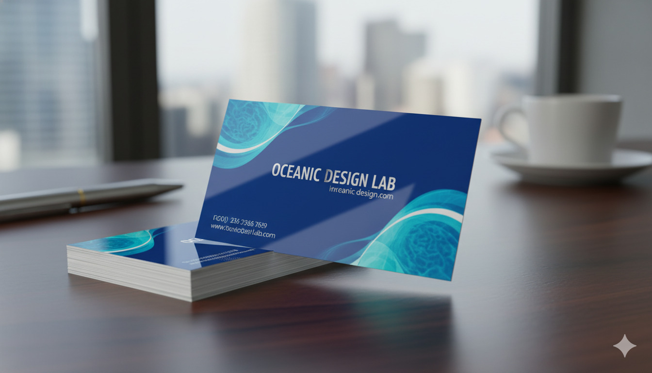Glossy Business Cards
